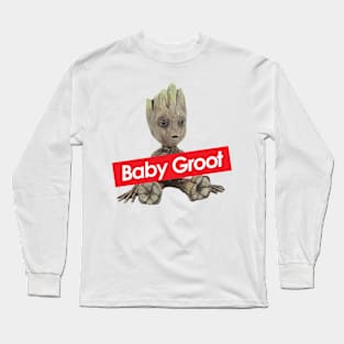 Baby Groot Supreme Long Sleeve T-Shirt